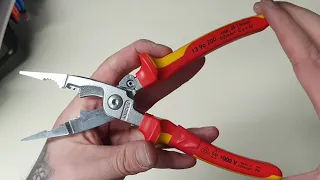 KNIPEX Pliers for Electrical Installation 1000V-insulated (200 mm) 13 96 200 #knipex #tools