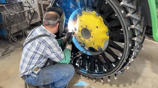 Manufacturing Steel Wheels for Tractors