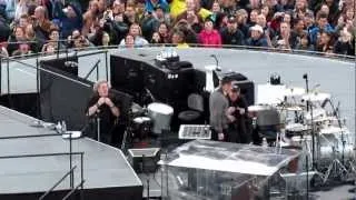 U2 Entrance, Even Better than the Real Thing, U2 360 Tour, Live in Winnipeg Manitoba, U2 Entrance