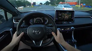 2022 Toyota RAV 4 PHEV [2.5 D-4S, 306 HP] POV Test ride + Consumption #19 CARiNIK