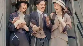 Charlie Chaplin: The Masquerader (Laurel & Hardy) Color