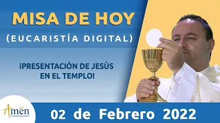 Misa de Hoy Miércoles 2 de Febrero 2022 l Eucaristía Digital l Padre Carlos Yepes l Católica l Dios