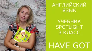 Have Got=глагол ИМЕТЬ в английском языке. Spotlight 3 класс.