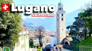 Lugano , Charming City In Switzerland 2022 | Tecino - Tessin | Spring In Switzerland