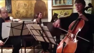 Дмитрий Волков, виолончель  в "Русском трио"