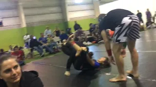 US Grappling October 2017 compilation of matches in women’s blue divisions