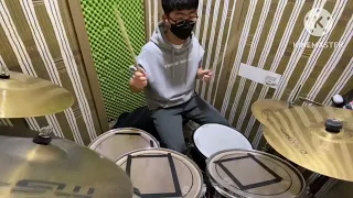 Happy Birthday song drum cover by DJ