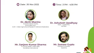 Agri India Meet 2.0|| Food Processing Novelty and Innovation- Startup Perspective||