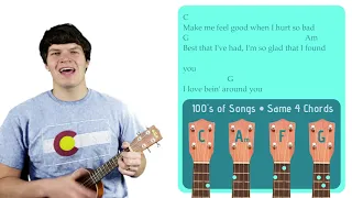 1 2 3 4 - The Plain White T’s | Easy Ukulele Tutorial & Cover (29)