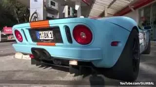 700HP Ford GT Heritage Edition - Amazing Exhaust Sounds!