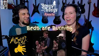 Midnight Oil Beds are Burning REACTION by Songs and Thongs