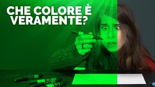 POSSO DISEGNARE sotto forte LUCE VERDE? 🐸