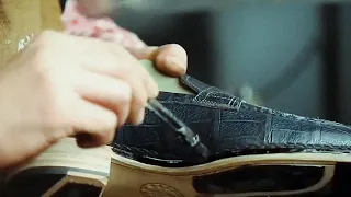 Handmade Crocodile Leather Shoes