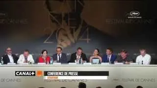 Alexei Serebriakov at Cannes Film Festival 2014 he jokes "Where the bar here?"