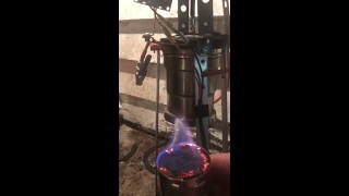 Thermoacoustic electric generator.
