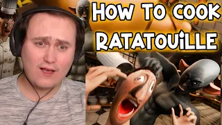 How to cook Ratatouille | Reaction | Very precise cooking