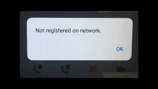 samsung galaxy not registered on network -  Android