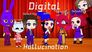 Amasing Digital circus song "Digital hallucination" #Animation