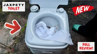 JAXPETY -    5 Gallon Portable  Toilet - FULL  Review   🌺