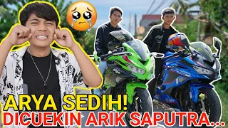 KASIHAN ARYA😭 DICUEKIN SAMA ARIK SAPUTRA SEHARIAN DITINGGAL MOTORAN?! | Mikael TubeHD