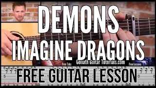 Demons - Imagine Dragons (Guitar Lesson)