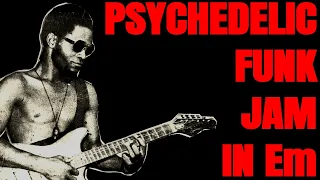 Grimy Psychedelic Funk Jam Track In E Dorian | Guitar Backing Track (78 3 BPM)
