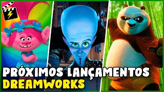 13 PRÓXIMOS LANÇAMENTOS da DREAMWORKS | LISTA ATUALIZADA