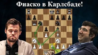 Магнус Карлсен - Владимир Крамник 🏆 Чемпионат мира по блицу 2019 ♟ Шахматы