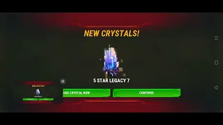 Transformers Earth Wars: 5* Batch 7 crystal cracking