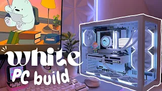 building my first PC (all white aesthetic build) [Lian Li O11 | RTX 3060 | NZXT Kraken Z53]