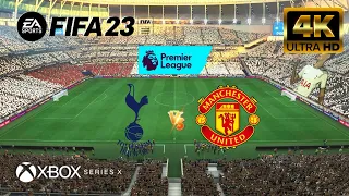 FIFA 23 - Tottenham vs Manchester United | Premier League | Next Gen - Series X [4K 60FPS]