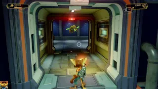 Describing more of the weird glitch I found in Ratchet and Clank(PS4). 2nd HINT?