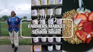 Day in the life of a busy mom | Senior night | First farmers market of the season | DITL vlog