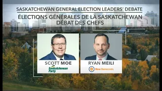 Saskatchewan Leaders’ Debate – October 14, 2020