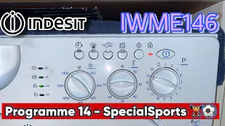 Indesit IWME146 Integrated: Programme 14 - SpecialSport