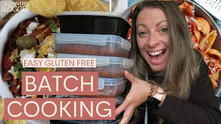 Batch Cooking Gluten Free Dinners (Freezer Meal Ideas)