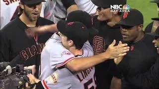 2013/07/14 Lincecum closes out no-hitter