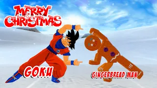 🎅 Goku and Gingerbread Man FUSION | CHRISTMAS SPECIAL | Dragon Ball Z Budokai Tenkaichi 3 (HD)