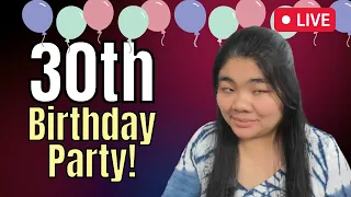 BLIND Taste Testing Feastables & Can't Believe I'm turning 30 birthday party!  | TLDR Livestream