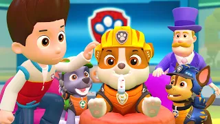 RUBBLE Got Sick?! Please Wake Up?! - Very Sad Story But Happy Ending | Paw Patrol 3D Animation