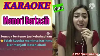 Memori Berkasih , feat Beby Shima... karaoke duet smule TERPOPULER ‼️‼️‼️