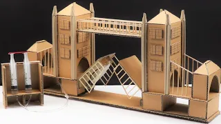 Diy | How To Make Tower Bridge From Cardboard At Home