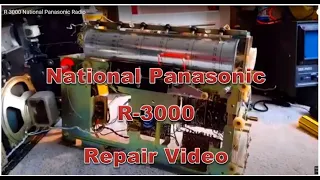 National Panasonic R 3000 Repair #radio