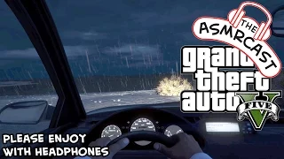 ASMR GTA V PC [1080p 60fps] - Tiny Tapping Tingles In The Rain [Binaural]