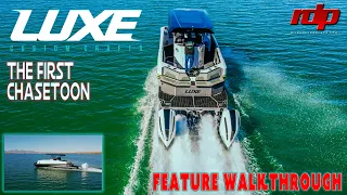 The First CHASETOON by LUXE Custom Crafts | Feature Boat Walkthrough