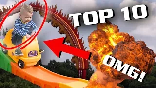 Top 10 BEST Roller Coasters ON EARTH!!