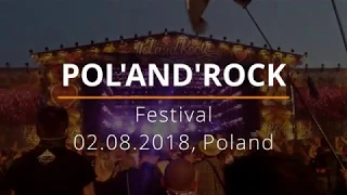 Gojira - Pol'and'Rock Festival 02.08.2018 (Only Pain, Stranded, L'Enfant Sauvage)