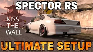 Spector RS Ultimate Setup + Test Drive! (Silvia S15 Ultimate) | Kiss The Wall | CarX Drift Racing