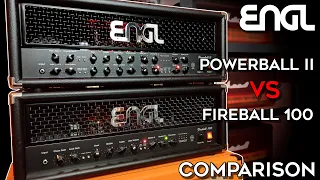 ENGL Fireball 100 vs Powerball II Comparison!