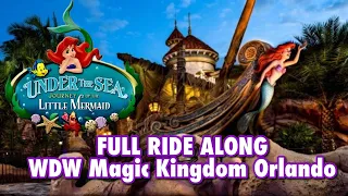 2023 Under The Sea Journey of The Little Mermaid Ride | Low Light POV Magic Kingdom Disney World